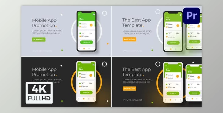 Download Mobile App Promo Mogrt 99 (Videohive 33323377)