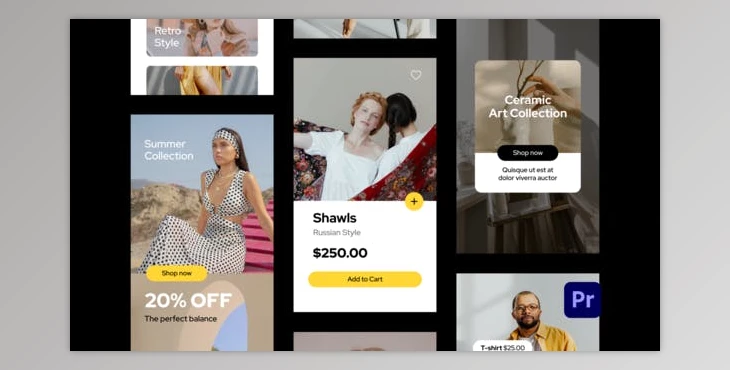 Download Online Shop Instagram Stories for Premiere Pro (Videohive 33317007)