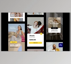 Download Online Shop Instagram Stories for Premiere Pro (Videohive 33317007)