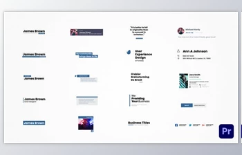 Download 20 Classic Corporate <span class='badge badge-warning'>Titles</span> - MOGRT (<span class='badge badge-warning'>Videohive</span> 33303209)