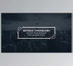 Download Minimal Motion Typography - for Premiere Pro (Videohive 23759620)