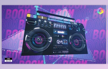 Download <span class='badge badge-warning'>Boombox</span> Audio Visualizer (Videohive 33336801) - AE Project