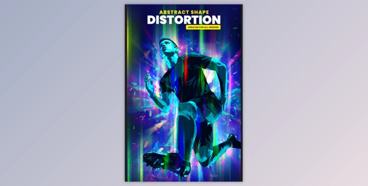 Download Abstract Shape Distortion Effect By U_Design