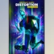 Download Abstract Shape Distortion Effect By U_Design