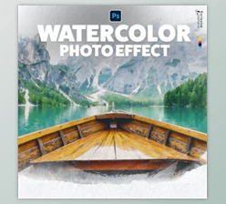 Download Watercolor Photo Effect By InfoLabMENA (PSD)