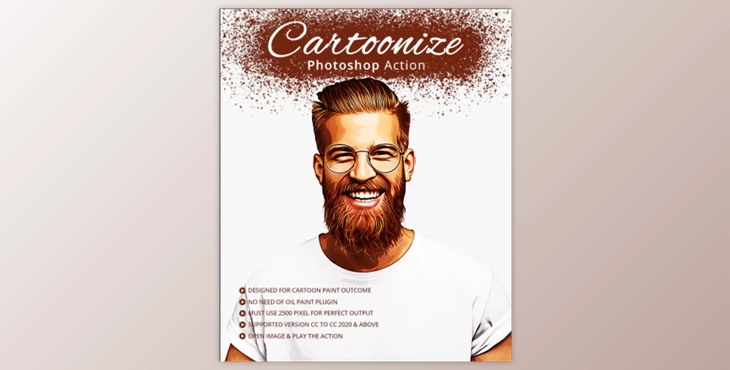 Download Cartoonize Photoshop Action By muzick (ATN)
