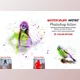 Download Watercolor Artist Photoshop Action By Studio Retouch