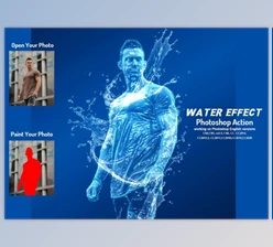 Download Water Effect Photoshop Action By Studio Retouch
