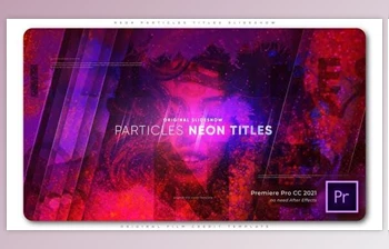 Download Neon Particles <span class='badge badge-warning'>Titles</span> Slideshow (<span class='badge badge-warning'>Videohive</span> 33305994)