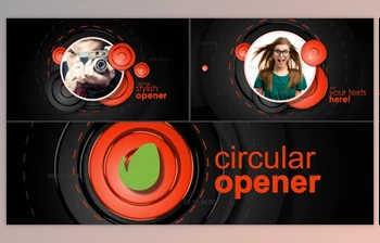 Download Circular Opener & Video <span class='badge badge-warning'>Display</span> (Videohive 11482912) - AE Project