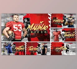 Download Sport Team Intro 7 - Player Profile (Videohive 33062952) - AE Project