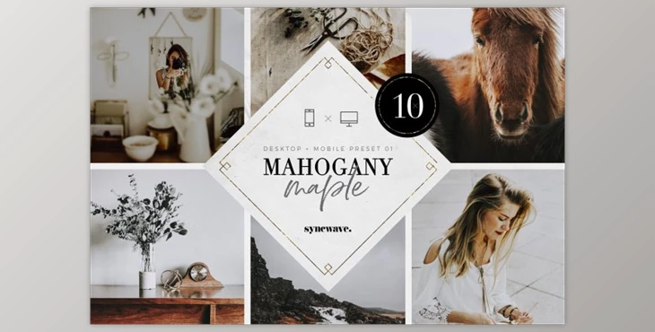 Download Mahogany & Maple Lightroom Presets By SYNCWAVE (Mob, Desk)