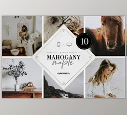 Download Mahogany & Maple Lightroom Presets By SYNCWAVE (Mob, Desk)