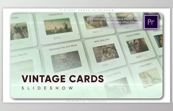 Download Vintage <span class='badge badge-warning'>Cards</span> Slideshow (Videohive 33362888)
