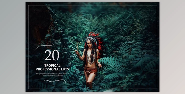 Download 20 Tropical LUTs Pack By Eldamar Studio (cube)