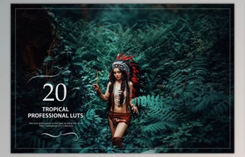 Download 20 <span class='badge badge-warning'>Tropical</span> LUTs Pack By Eldamar Studio (cube)