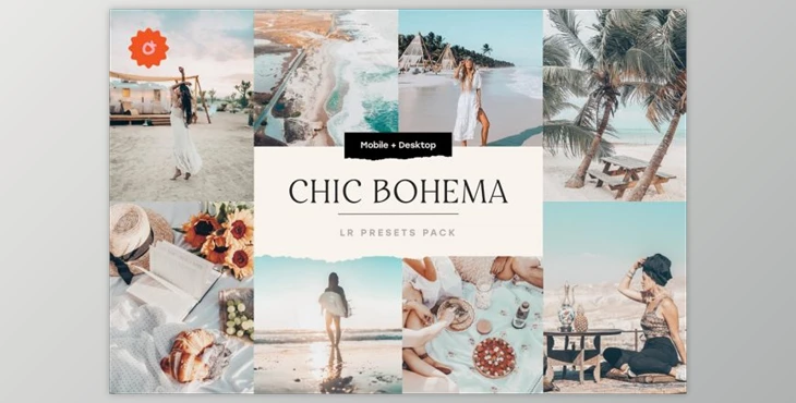 Download Bohemian Lightroom Presets Pack By BukeShop (Mob, Desk)