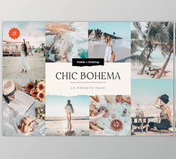 Download Bohemian Lightroom Presets Pack By BukeShop (Mob, Desk)