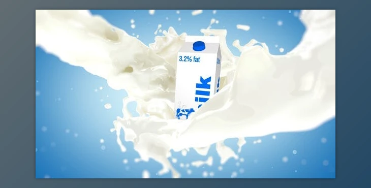 Download Milk Splash With Box Element 3D (Videohive 33333922) - AE Project