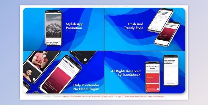 Download Stylish App Promo (Videohive 33396469) - AE Project