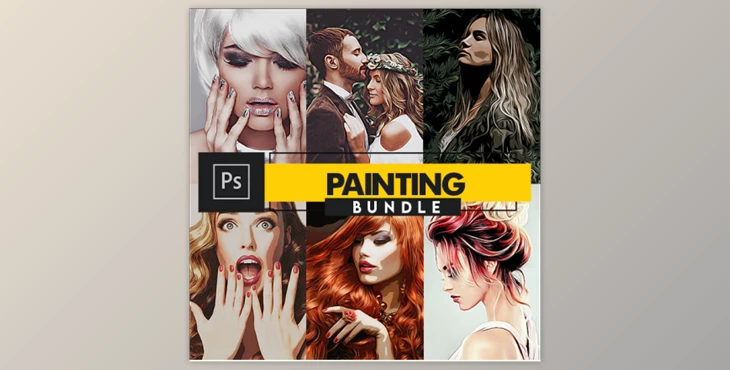Download Painting Photoshop Actions Bundle By SupremeTones