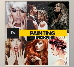 Download Painting Photoshop Actions Bundle By SupremeTones