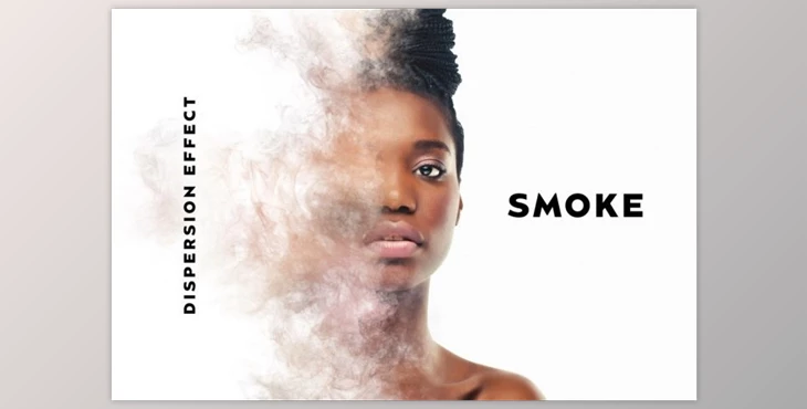 Download Smoke Dispersion Photo Effect Mockup By Pixelbuddha (PSDT)