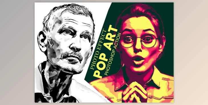 Download Pop Art Photoshop Action By MRI STUDIO (Atn)