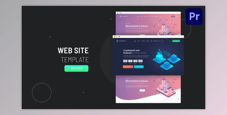 Download Website Promo Mogrt 106 (Videohive 33398807)
