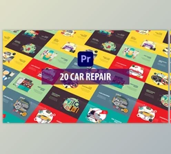Download Car Repair Animation - Premiere Pro MOGRT (Videohive 33373137) - PR Project