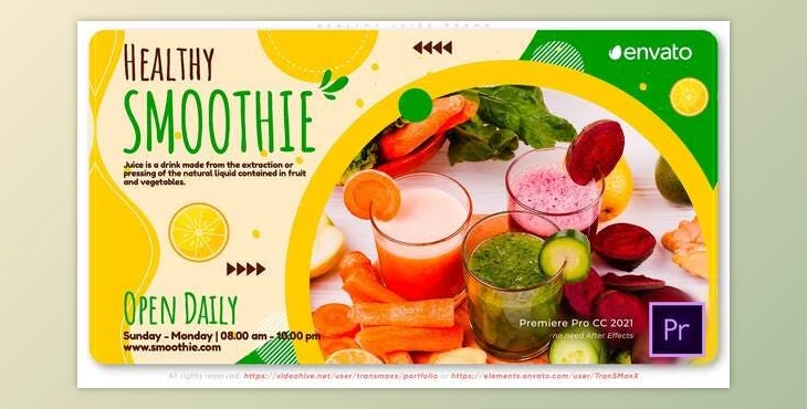 Download Healthy Juice Promo (Videohive 33364343)