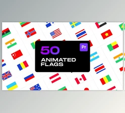Download Animated Flags for Premiere Pro (Videohive 33361980)