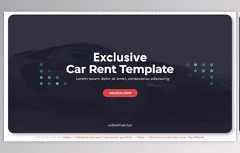Download Exclusive <span class='badge badge-warning'>Cars</span> Rent Promo (Videohive 33423891) - AE Project