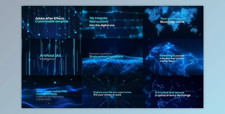 Download Digital Particle World - Form & Plexus (Videohive 33389780) - AE Project