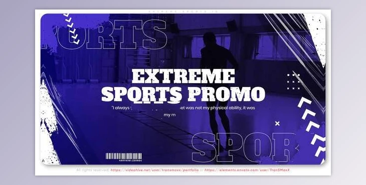 Download Extreme Sports ID - Muscular Promo (Videohive 33424276) - AE Project