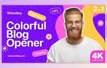 Download Colorful Blog <span class='badge badge-warning'>Opener</span> (Videohive 33415996) - AE Project