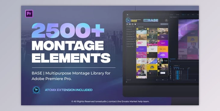 Download BASE | Transitions and Motion Graphics for Premiere Pro (Videohive 29733181) - PR Project