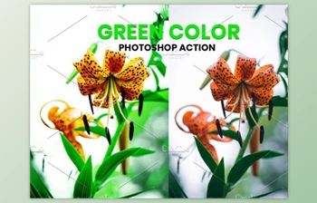 Download Green Color Photoshop Action By MRI <span class='badge badge-warning'>STUDIO</span>