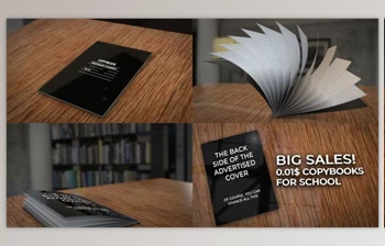Download Copybook Journal <span class='badge badge-warning'>Book</span> Seller (<span class='badge badge-warning'>Videohive</span> 33465752) - AE <span class='badge badge-warning'>Project</span>