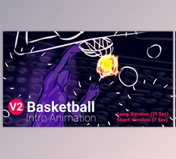Download Basketball Intro Animation (Videohive 8888093) - AE Project