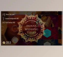 Download Indian Wedding Titles (Videohive 33066361) - AE Project