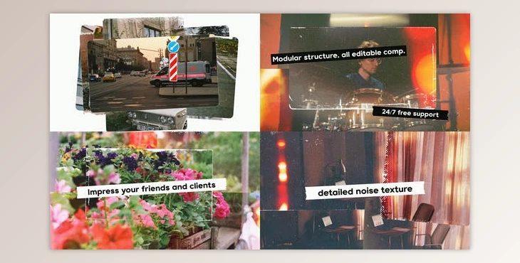 Download Photo Promo | Collage Slideshow | Films Style (Videohive 32880988) - AE Project