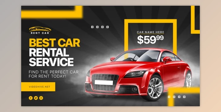 Download Car Rental Promo (Videohive 30115901) - AE Project