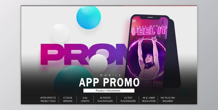 Download Mobile App Promo Typography B105 (Videohive 33323163) - AE Project