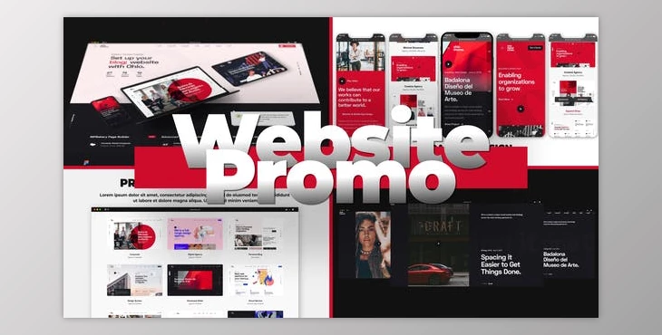 Download Flex Website Promo (Videohive 29645808) - AE Project
