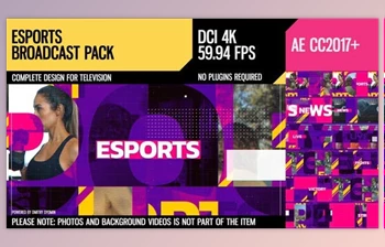 Download eSports (<span class='badge badge-warning'>Broadcast</span> Pack) (<span class='badge badge-warning'>Videohive</span> 28762894) - AE <span class='badge badge-warning'>Project</span>