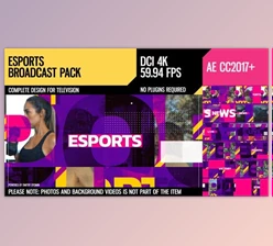 Download eSports (Broadcast Pack) (Videohive 28762894) - AE Project