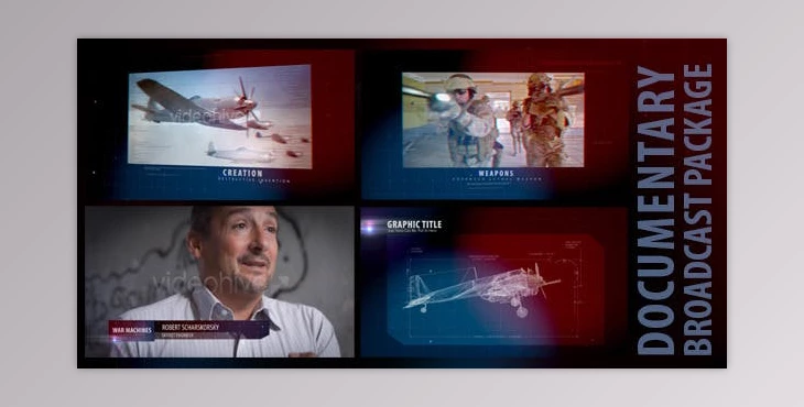 Download Documentary Broadcast Package (Videohive 5854516) - AE Project