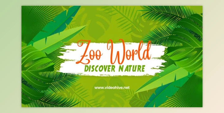 Download Animals World Slideshow (Videohive 31050522) - AE Project