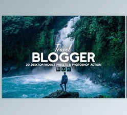 Download 20 Travel Blogger Presets & Action By Effect-Hub (Mob, Desk)
